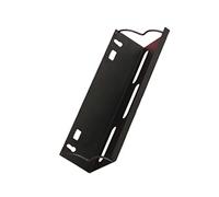 GLEAVI Mensola da Parete Nero Scaffale per e Camera Supporto per Fioriere e Oggetti Decorativi Mensola Angolare Robusta Bagno