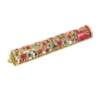 GLEAVI Mezuzah Decorativa Metallo con Pergamena Sacra Religioso per per Hanukkah e Decorazioni Festive Design Unico e Resistente per Atmosfera Festa e