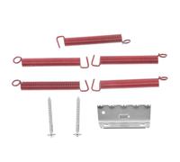 GLEAVI Molla per Ponte Tremolo per Chitarra Elettrica in Metallo Resistente, Kit Accessori per Ponte Chitarra Stile St Superficie Lucida e Tensione Regolabile, Compatibile Stili multipli