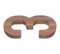 GLEAVI Numeri Civici Moderni in Legno Massello di Juglans Numeri Tridimensionali per Cassette Postali Esterne per Decorazione Casa e Giardino