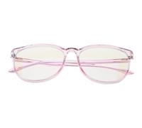 GLEAVI Occhiali Anti-Luce Blu Rotondi Trasparenti Unisex Montatura Leggera per Computer e Ufficio Protezione Schermo Digitale e Blocco Luce Blu per Lavoro e Studio