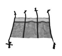 GLEAVI Organizer Scarpe da Trampoline in Rete Traspirante Nero 3 Tasche e Design Ventilato, Asciugatura Rapida per Sport All'aperto e Bordo Piscina