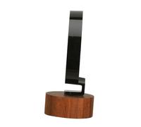 GLEAVI Orologi in Acrilico c Espositore Per Orologi e Design Minimalista Base in Legno