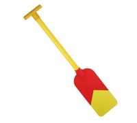 GLEAVI Pagaia per Barca a Remi in Plastica 60 Cm Colorata Rossa e Gialla, Pagaia per Kayak, Accessorio Leggero e Sicuro per Giochi e Spettacoli All’aperto