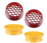 GLEAVI Pane Colore Casuale a Forma di Ananas 4 Pezzi Stampo in Silicone Facile Sformatura e Pulizia, per Casa o Laboratorio di Pasticceria Amanti della Cucina