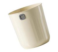 GLEAVI Pattumiera Coperchio Resistente e Spessa con Ampio Apertura per Bagno Cucina Ufficio e Camera da Letto Design Semplice e Funzionale per Rifiuti Quotidiani