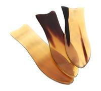 GLEAVI Piastra Raschiante Gua Sha in Corno di Bue a Forma di Pesce 3 Pezzi per Massaggio Corpo e Collo, Favorisce le Difese Naturali e Allevia