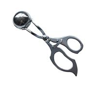 GLEAVI Pinza per in Acciaio Utensile Cucina Manuale per Preparare Ripiene Strumento da Te per Carne e Design e Facile da Usare per Cucinare a Casa