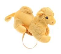 GLEAVI Plutti di di cammelli animali animale di peluche dei cartoni animati Ornamento di peluche stare in piedi la bambola a spalla bambole di peluche sulle spalle Giallo