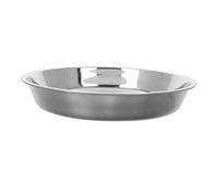GLEAVI Portacenere Stufa Barbecue Vassoio di Carbone Barbecue Secchio per Cenere Piatto Tondo in Acciaio Inox bistecchiera in Stile Coreano tortiera Acciaio Inossidabile Argento