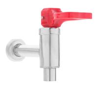 GLEAVI Rubinetto Erogatore in Acciaio Inox 3/8" per Dispenser Bevande Calde e Fredde, Resistente al Calore, Sostituzione Beccuccio per Latte di Soia, Tè e Succhi, Adatto per Uso