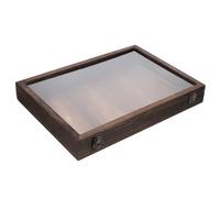 GLEAVI Scatola Espositiva Legno Per Insetti E Fiori Secchi Con Copertura Trasparente Display Case Elegante E Versatile Per Farfalle E Piante Capacità E Design Raffinato