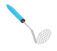 GLEAVI Schiacciapatate Acciaio Inossidabile con Silicone Antiscottatura Schiacciaverdure Manuale Ergonomico per Purè Facile e Veloce Utensile Cucina Professionale per e Frutta