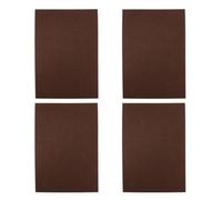 GLEAVI Set 4 Pezzi Cuscinetti Antiscivolo in Feltro per Piedi di Sedie e Protezioni per Gambe di Tavoli Autoadesivi Spessore 5 MM Protezione Silenziosa per Mobili in Legno Uso Interno