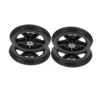 GLEAVI Set 4 Ruote Anteriori di Ricambio per Sedia a Rotelle da 7 Pollici Ruote Anteriori per Deambulatori e Scooter Installazione Semplice e Guida Scorrevole per Uso Quotidiano