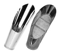 GLEAVI Set da 2 Pale Multifunzione in Acciaio Inox, Pala e Setaccio per Terreno Portatile, Attrezzi per Piantare e Trapiantare in Spazi Interni ed Esterni