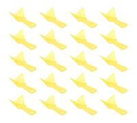 GLEAVI Set da 20 Raschietti per Angoli in Plastica per Cartongesso, Coltelli per Angoli Interni ed Esterni Impugnatura Ergonomica per Pulizia Fughe, Strumenti Manuali per Lavori