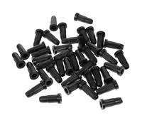 GLEAVI Set da 45 Pezzi Copriruota Girevole per Sedia da Ufficio in Plastica Spessa Protezione per Sedie e Sgabelli Copertura Protettiva per Pavimenti Adatta a Basi Standard