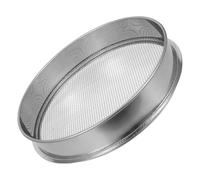 GLEAVI Setaccio per Terreno in Acciaio Inox 30Cm, Colino Robusto a Maglia Larga 4Mm per Giardinaggio e Compost, Utensile da Giardino Facile da Pulire