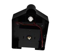GLEAVI Sostituzione del Pendolo Dell'orologio Kit di Movimento Dell'orologio Kit Sostituzione Meccanismo Orologio Kit per La Creazione di Orologi Black Plastica