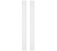 GLEAVI Striscia di Ricambio in Silicone 25 Cm per Tergivetro, Set 2 Pezzi Gomma Flessibile Resistente All’usura, Sostituzione Sicura per Tergicristallo in Vetro Uso Domestico