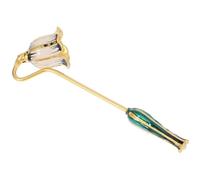 GLEAVI Strumento per Spegnere Candele Manico Lungo Spegnicandele Che Non Danneggia La Fiammella e Impedisce alla Candela di Schizzare Accessorio per Candele Sicuro e Pratico