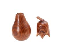 GLEAVI Stuzzicadenti in Legno Forma Melanzana Barattolo per Stuzzicadenti Facile Sollevare da Tavolo Decorazione Casa Ristorante