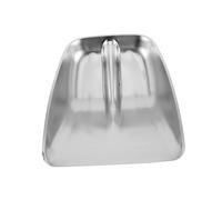 GLEAVI Testa della pala da neve in acciaio inox accessori per pale da neve pale da neve per la rimozione della neve pala da neve in metallo Acciaio inossidabile Silver