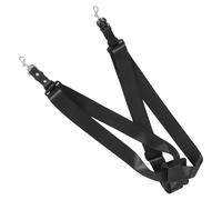 GLEAVI Tracolla per Tamburo Africano e Rullante Cinghia Regolabile Spallina Larga Nera Taglia Unica Adatta per Adulti e Supporto Stabile e Confortevole per Performance Musicali