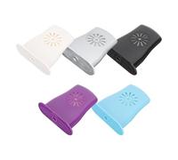 GLEAVI Umidificatore per Fori Sonori Chitarra 5 Pezzi in Spugna Ecologica ABS, Portatile e Compatto, Strumento per Controllo Umidità e Mantenimento Pannello, Adatto per Custodie e Uso