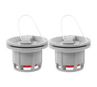 GLEAVI Valvola Multiforo ad Alta Pressione per Kayak e Barca Gonfiabile 2 Pezzi Adattatore Valvola in Pom Resistente e Anti-Perdita Accessori per Sport Acquatici e attività Outdoor