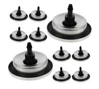 GLEAVI Valvole Ugello Spray 3d per Bombolette Spray 10 Pezzi in Acciaio Inox, Ricambi Ugelli Stampanti Vernice Tenuta Anti-blocco per Uso Industriale e Stampa 3d