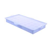 GLEAVI Vassoio per Ghiaccio Silicone con Stampo Multi per Rimozione e Uso Adatto per Frigorifero e Bevande Fresche