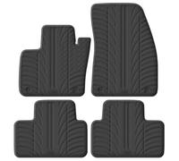 gled Ring 393 Set di tappetini in gomma xc40 2018 di (T Profilo 4 pezzi + Kit di Clips), Nero