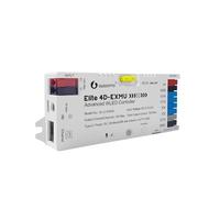 GLEDOPTO Controller LED avanzato a 4 canali, WiFi/Ethernet - 15A Max, con microfono audio e relè, compatibile con WLED per strisce LED RGB ICS WS2812B/WS2815 (bianco)