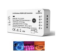 GLEDOPTO Zigbee 3.0 Reset Button Smart LED Strip Controller RGBW Pro Work with Tuya SmartThings App Alexa RF Remote Control (controller PRO RGBW)