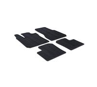 Gledring Tappetini in Gomma Compatibile con Renault Twingo III 2014- escl. E-Tech (Profilo T 4-Parti + Clip di Montaggio)