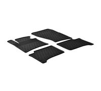 Tappetini in Gomma Compatibile con Volkswagen Touareg 2010-2018 (Profilo G 4-Parti + Clip di Montaggio)