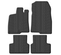 Gledring Tappetini in Gomma Compatibile con Peugeot 3008 III Hybrid 2024- (Profilo T 4-Parti + Clip di Montaggio)