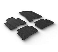 Gledring Tappetini in Gomma Compatibile con Hyundai Tucson 2015-2020 (Profilo T 4-Parti + Clip di Montaggio)