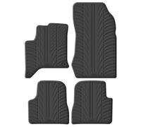 Gledring Tappetini in Gomma Compatibile con Lancia Ypsilon (L21) MHEV 2024- (Profilo T 4-Parti + Clip di Montaggio)