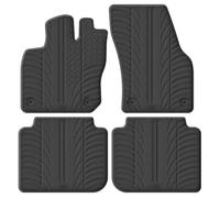 Gledring Tappetini in Gomma Compatibile con Skoda Kodiaq II (PS7) 2024- (Profilo T 4-Parti + Clip di Montaggio)