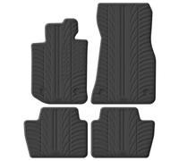 Gledring Tappetini in Gomma Compatibile con BMW Serie 4 (G22) Coupe 2020- (Profilo T 4-Parti + Clip di Montaggio)