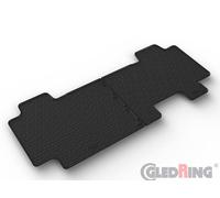Gledring Tappetini gomma 0853 Nero – Compatibile Citroën/Peugeot/Toyota/Fiat/Opel 2ª fila Profilo G