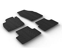 Gledring 649 set Tappeto di gomma t-roc 12/2017- (tprofil 4-pièces + Clip di montaggio), Black