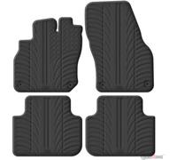 Gledring Set di tappetini in gomma compatibili con Audi Q3 (FJB) TFSi/MHEV 2025 (T profilo 4 pezzi + clip di montaggio)