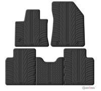 GLEDRING Set di tappetini in gomma compatibili con Lynk & Co 02 2024- (profilo T 5 pezzi)