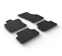 Gledring Tappetini in Gomma Compatibile con Audi A3 (8V) HB/Sportback/Berlina 2012-2020 (Profilo T 4-Parti + Clip di Montaggio)