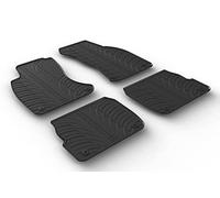 Gledring Tappetini in Gomma Compatibile con Audi A6 1997-2004 (Profilo T 4-Parti + clip di Montaggio)