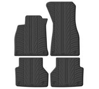 Gledring Tappetini in Gomma Compatibile con Audi A6 & A7 5/2018- (Profilo T 4-Parti + Clip di Montaggio)